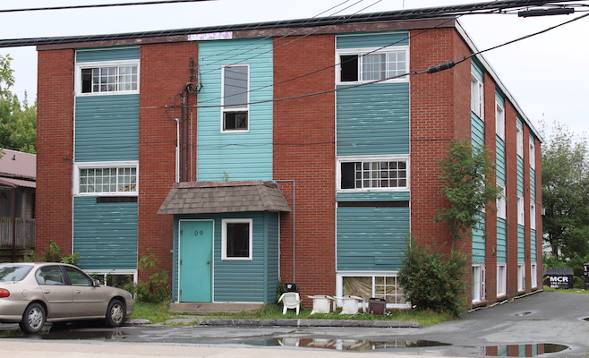 109 Albro Lake Road. Brenda's body was found behind the body, near where the dumpsters sit. Photo: Halifax Examiner