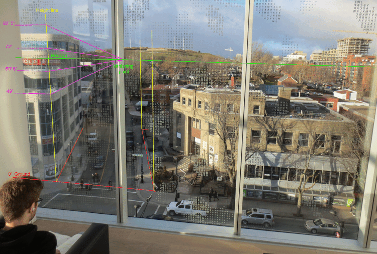 Dalhousie architecture prof Steve Parcell created this before-and-after animation of the view from the Central Library.