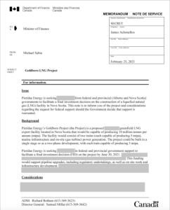 A document with major redactions