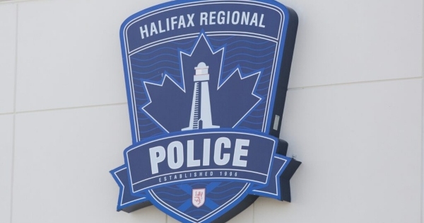 The blue crest for Halifax Regional Police