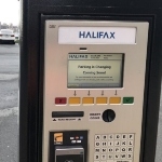 A parking metre